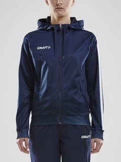 Craft Hoodie Fullzip Pro Control navy blue/white Women